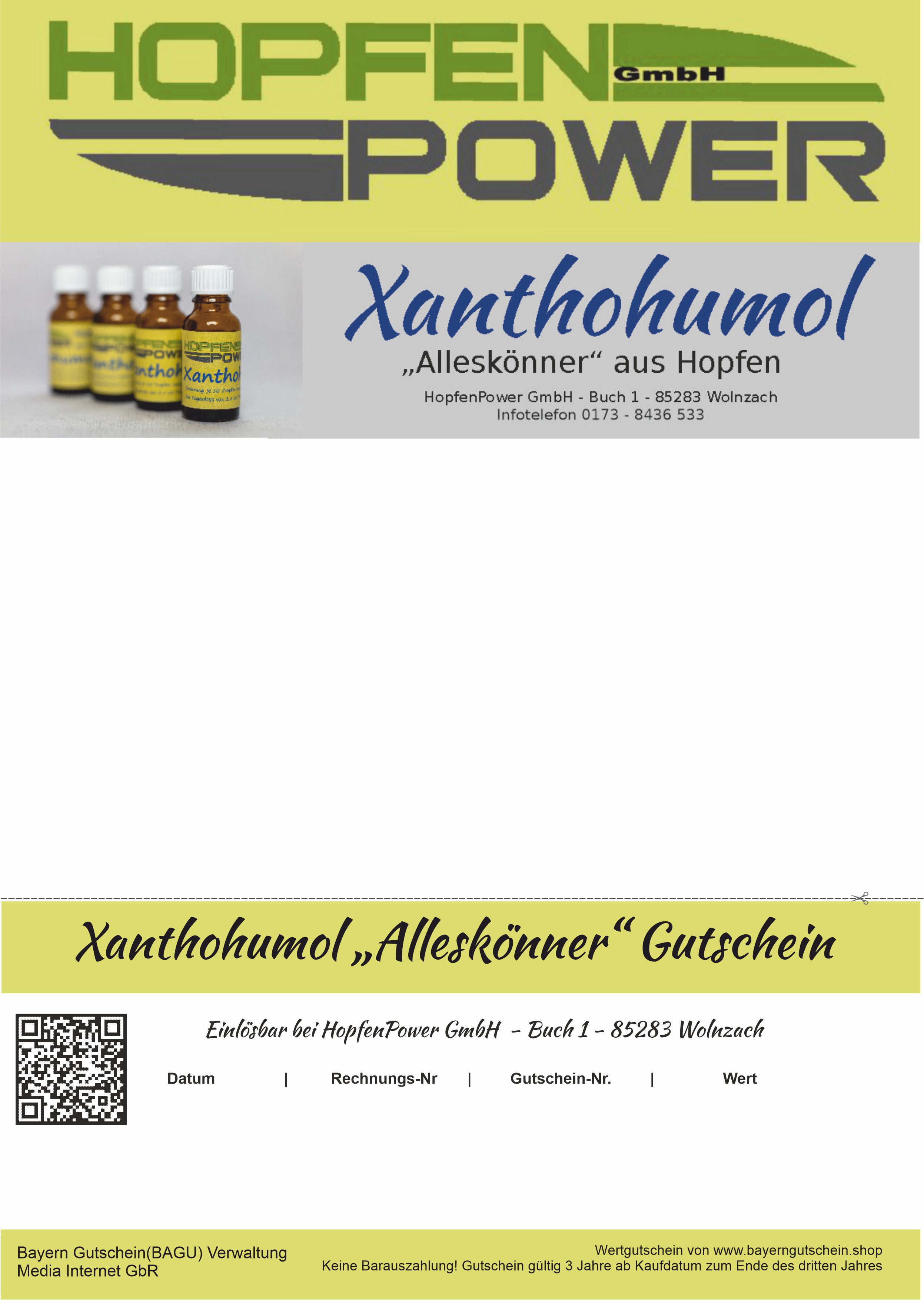 Xantohumol-Gutschein