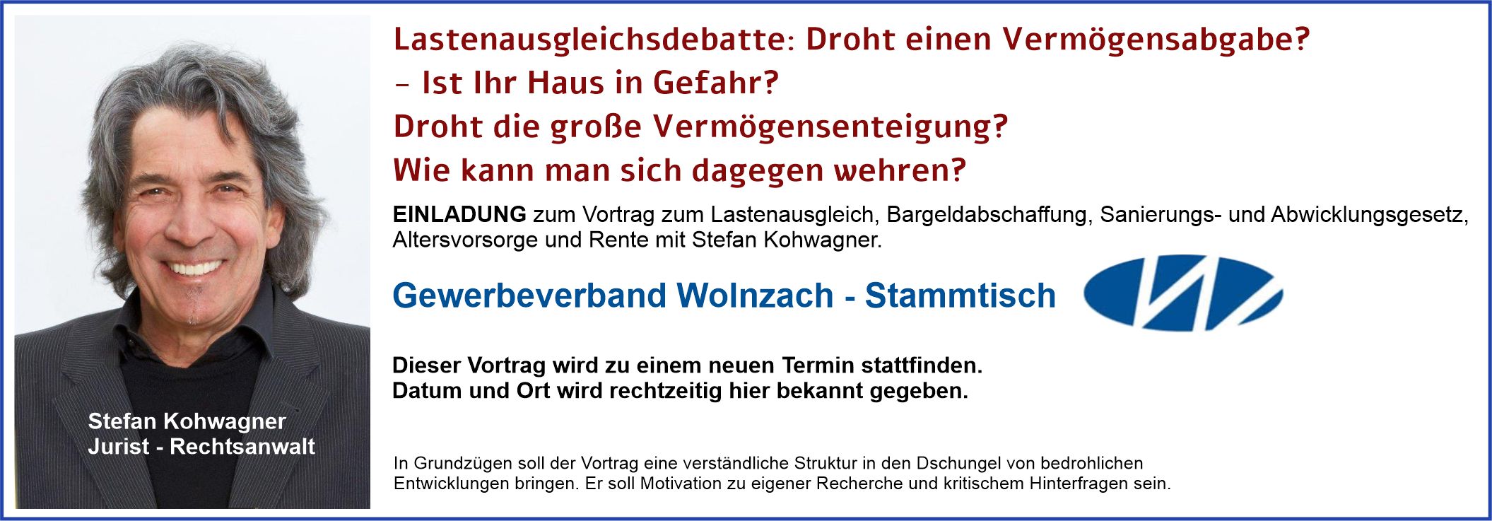 Lastenausgleich Vortrag