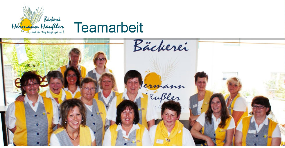 Bäckerei Häußler Team